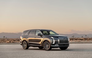 Hyundai Palisade is a more aggressive full-size family SUV with a small facelift
